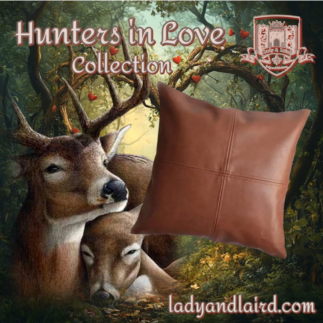 The Everlasting Love Leather Pillow Cover - Image 3
