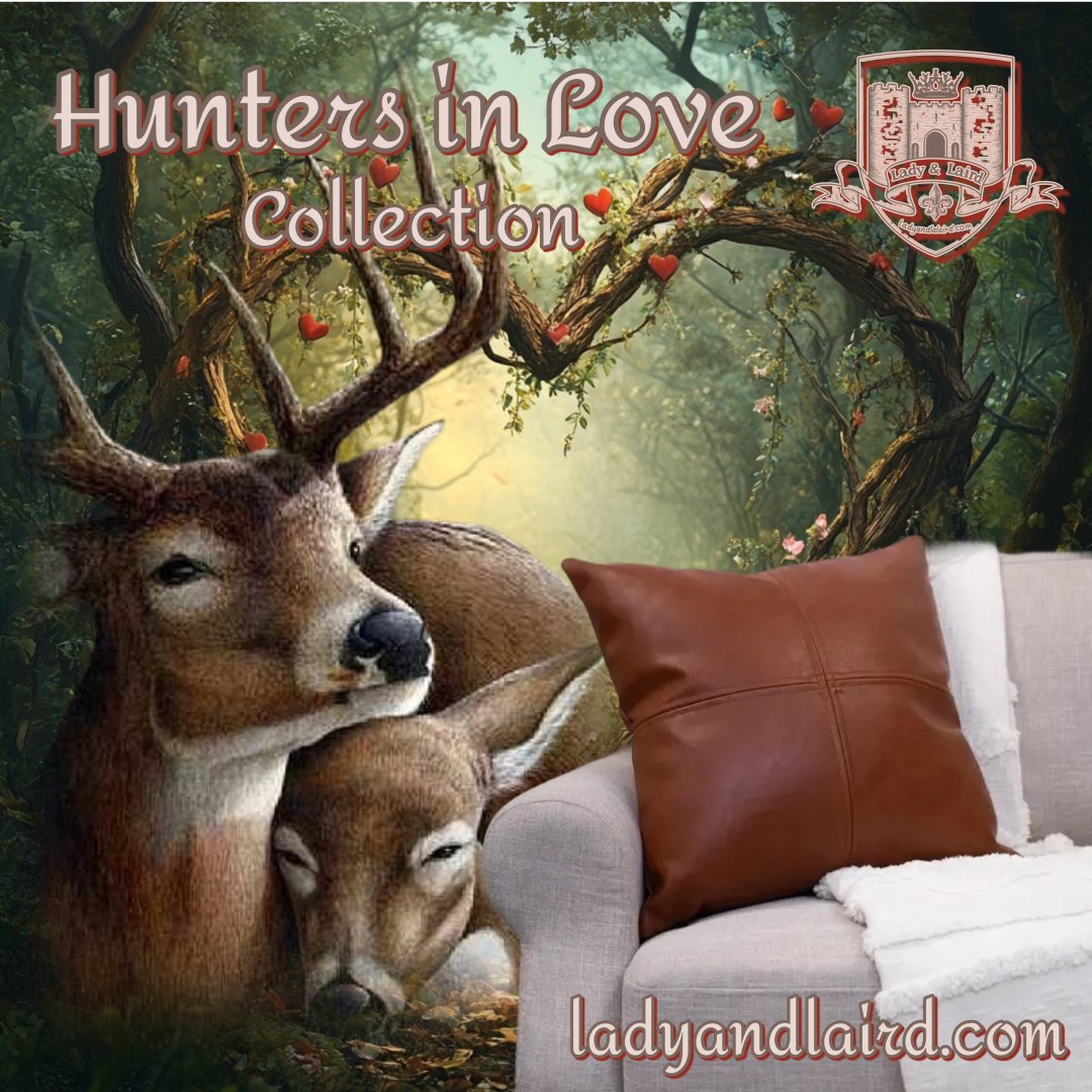 The Everlasting Love Leather Pillow Cover